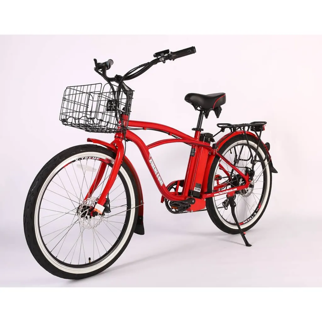 X-Treme Newport Elite Max 36V 350W Beach Cruiser Electric Bike