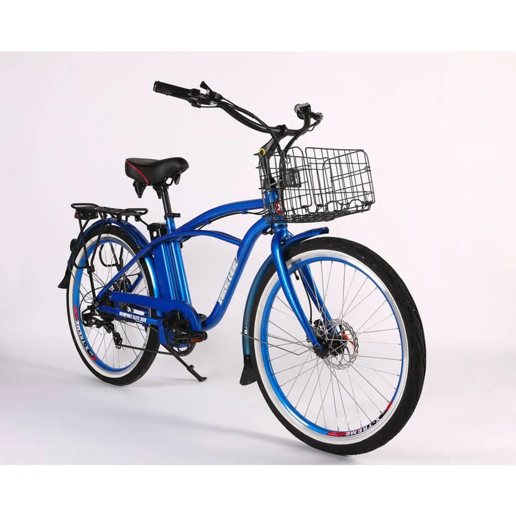 X-Treme Newport Elite Max 36V 350W Beach Cruiser Electric Bike