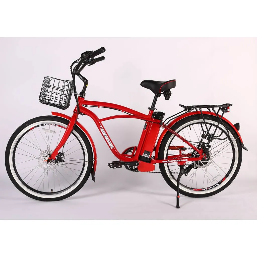 X-Treme Newport Elite Max 36V 350W Beach Cruiser Electric Bike