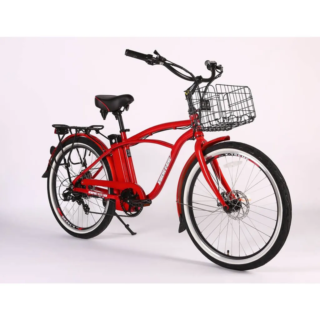 X-Treme Newport Elite Max 36V 350W Beach Cruiser Electric Bike