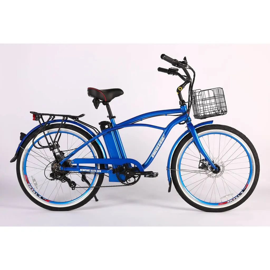 X-Treme Newport Elite Max 36V 350W Beach Cruiser Electric Bike