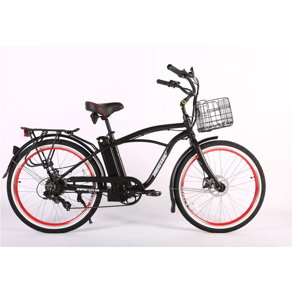 X-Treme Newport Elite Max 36V 350W Beach Cruiser Electric Bike