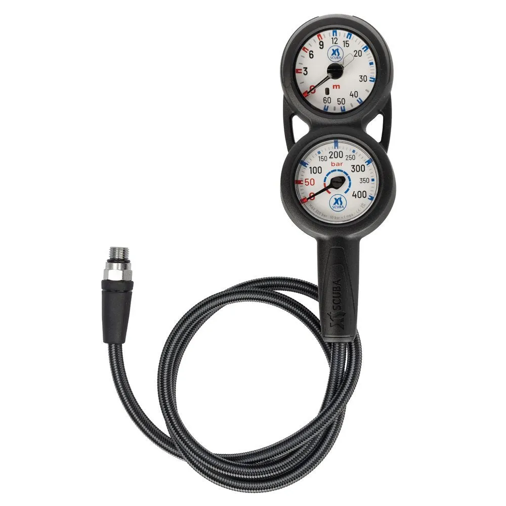 XS Scuba QuikVu Pressure, Depth and Compass Console - Metric